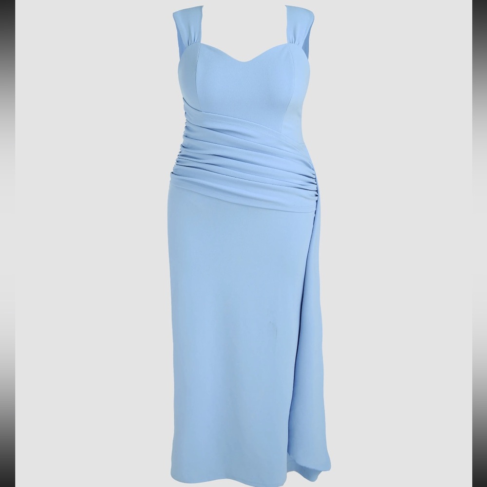 Cider Soft Blue Dress
